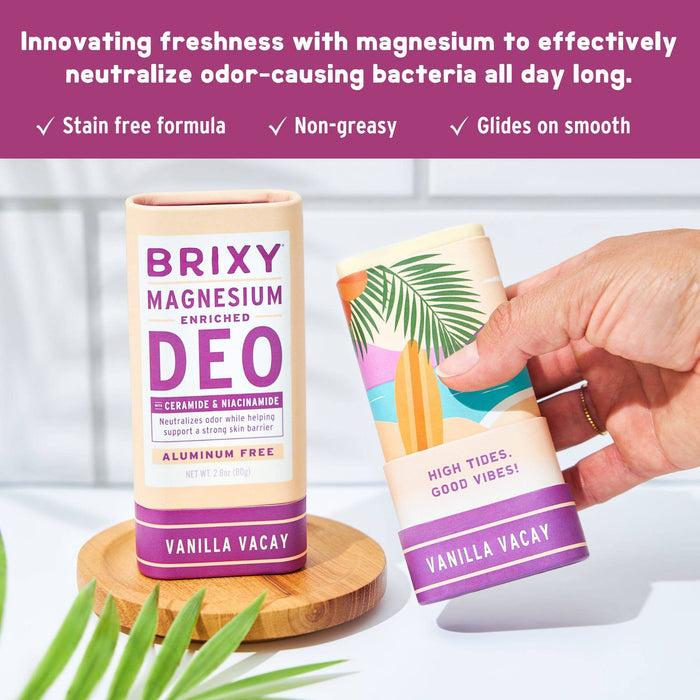 Magnesium Enriched Deodorant | Aluminum Free