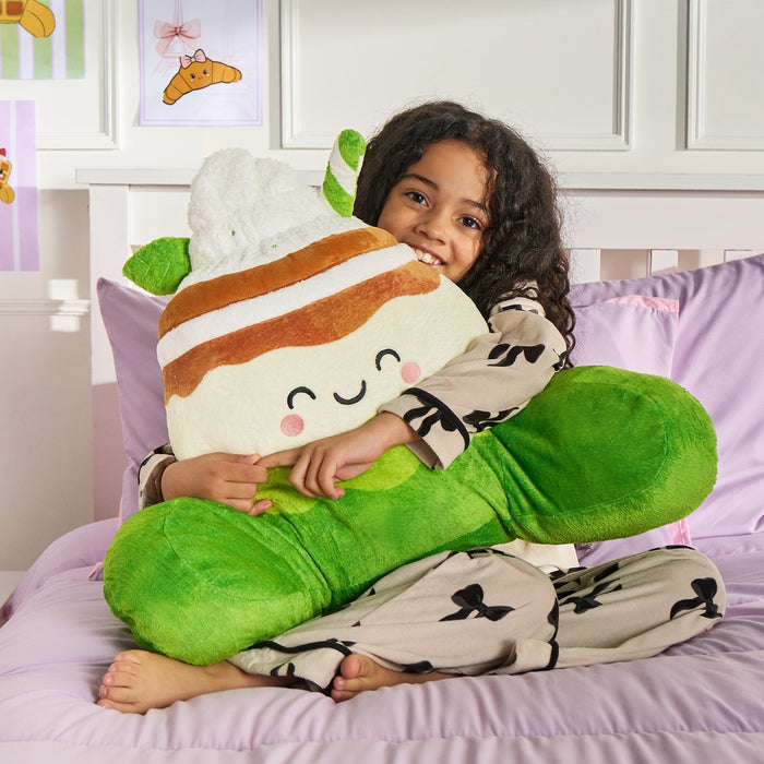 Mandy The Matcha Cuddle Cushion - Green 🇬🇧