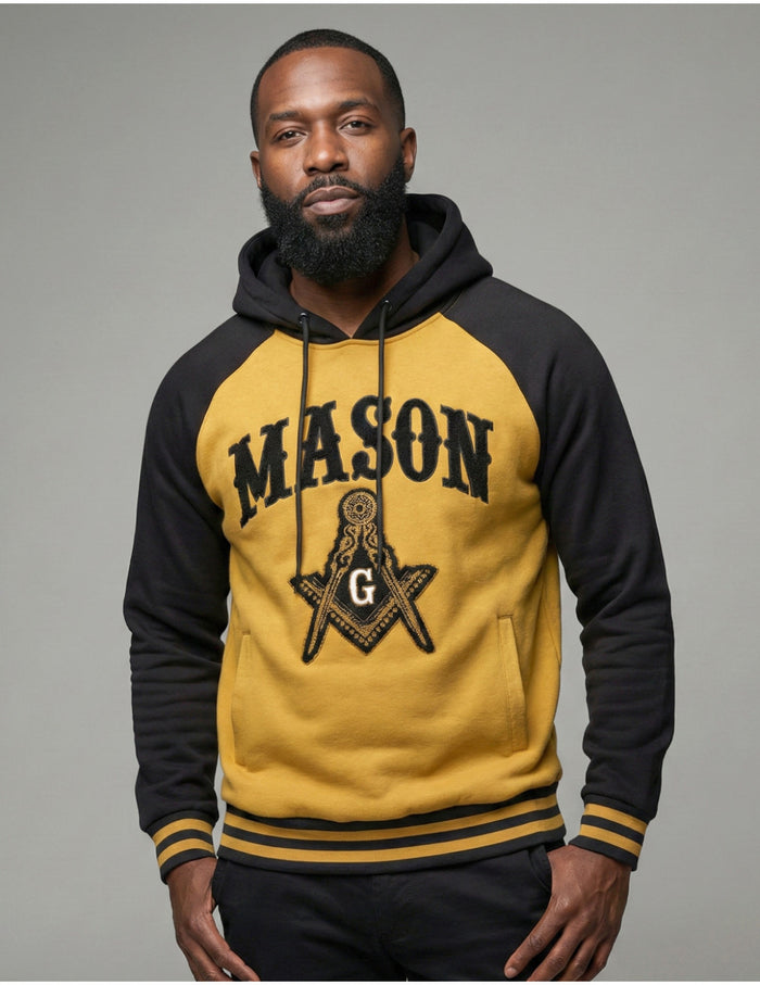 Mason Two-Tone Pullover Hoodie