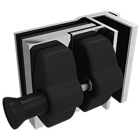 Master Range Glass Pool Fence Latch 90 Degrees - Image 2