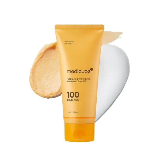 Medicube Kojic Acid Turmeric Toning Cleanser, 120g