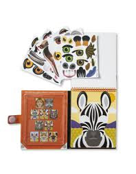 Melissa & Doug On-the-Go Make A Face - Safari