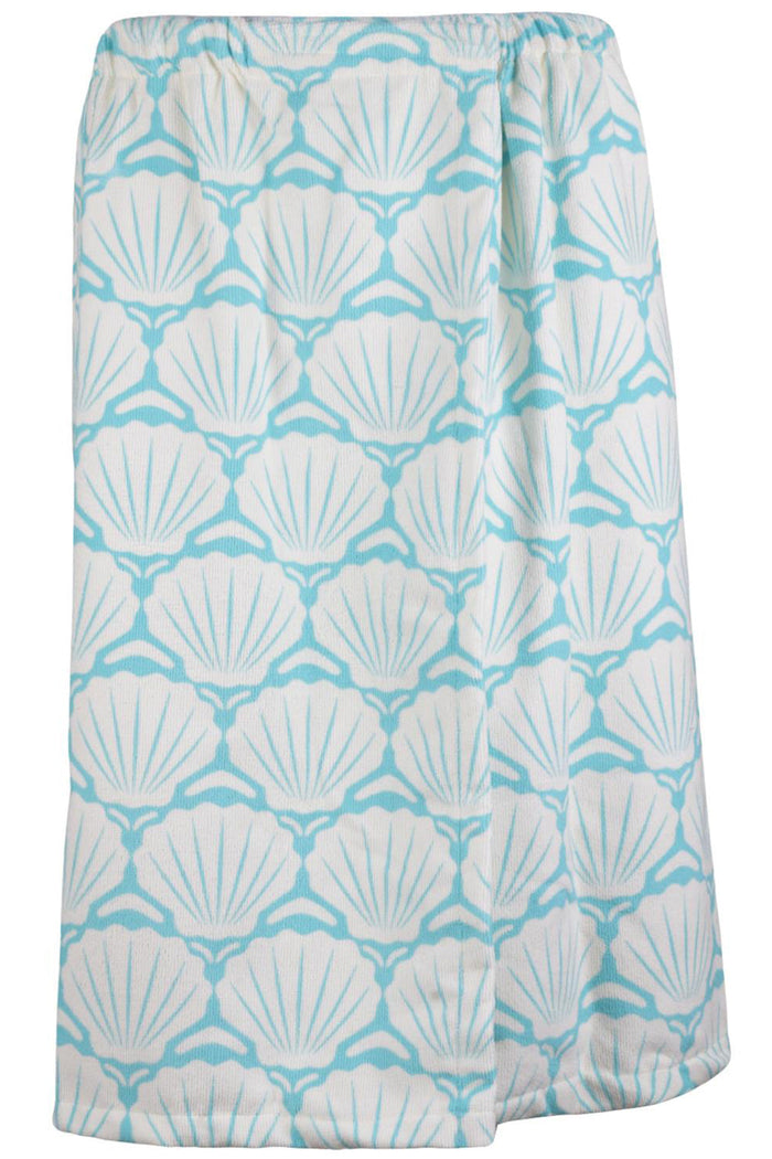 Mens Shell Printed Soft Towel Wrap 🇬🇧