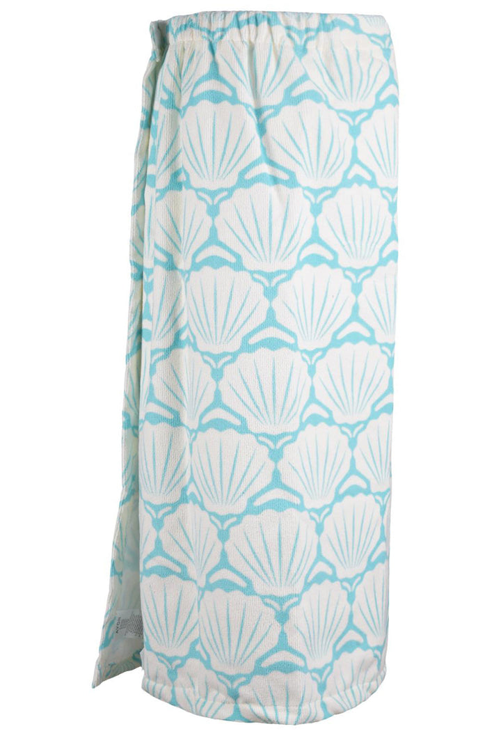 Mens Shell Printed Soft Towel Wrap 🇬🇧