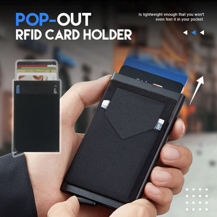 Metal Credit Card Holder Smart Wallet 🇨🇳