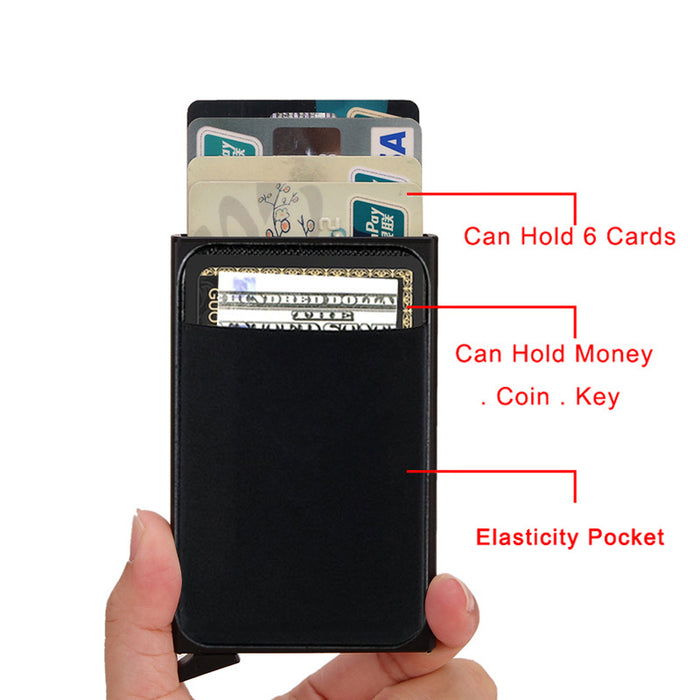 Metal Credit Card Holder Smart Wallet 🇨🇳