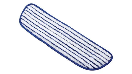 Microfiber Finish Floor Pad 18” – White (pack of 6)