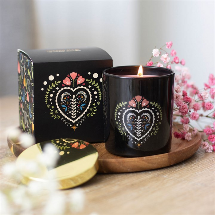 Midnight Bloom Black French Tulip Scented Candle 🇬🇧