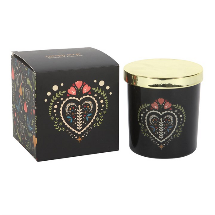 Midnight Bloom Black French Tulip Scented Candle 🇬🇧