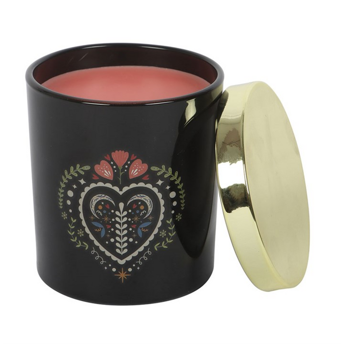 Midnight Bloom Black French Tulip Scented Candle 🇬🇧