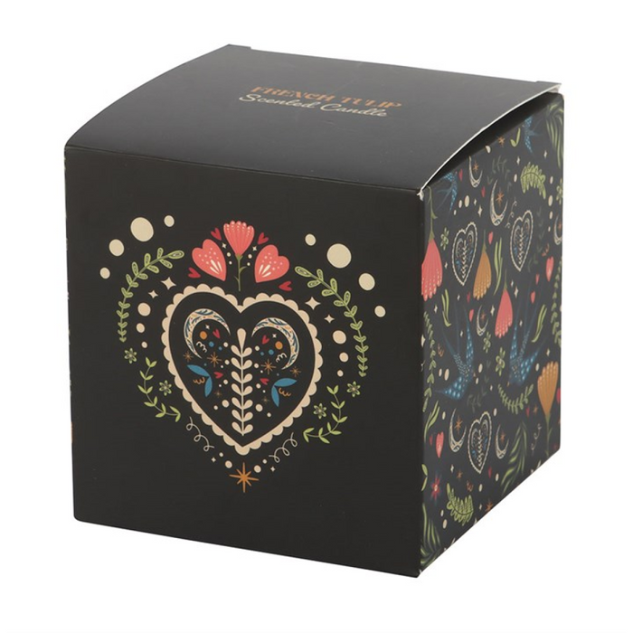 Midnight Bloom Black French Tulip Scented Candle 🇬🇧