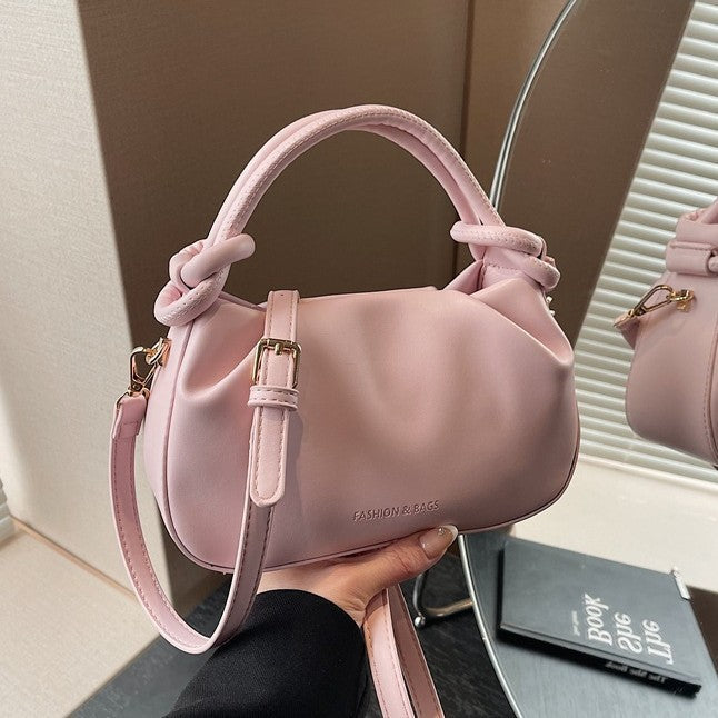 Minimalist PleatedCloud-shaped Versatile Casual Crossbody Bag 🇨🇳