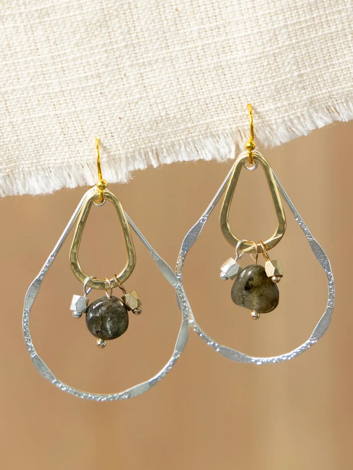 Mixed Drop Earrings-view 1