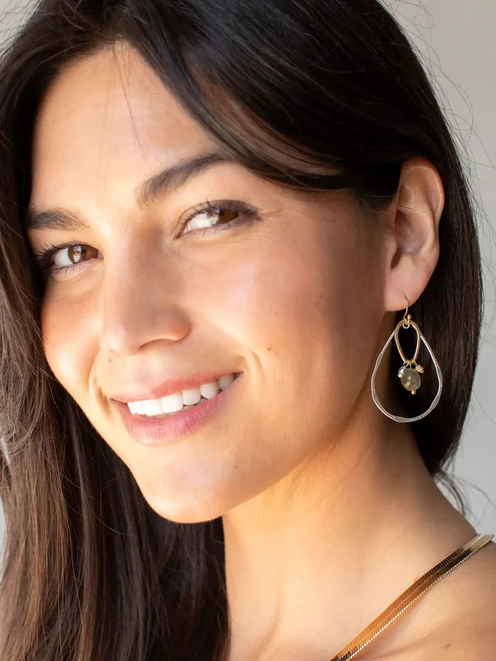 Mixed Drop Earrings-view 2