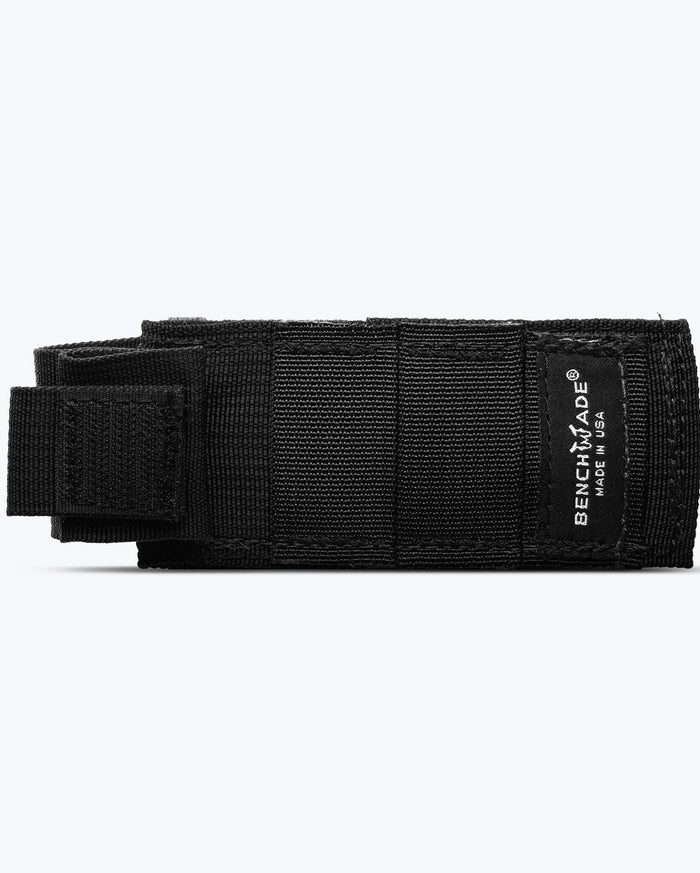 Black MOLLE® Folder Pouch - Side Profile View | Benchmade Knife Co.