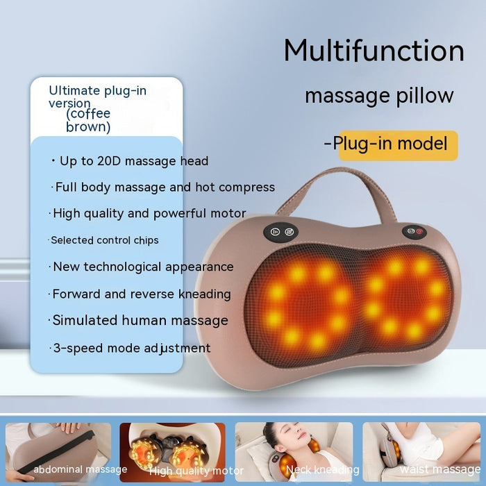 Multifunctional Cushion Back Waist Neck Massager 🇨🇳