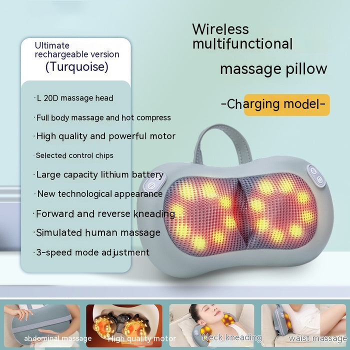 Multifunctional Cushion Back Waist Neck Massager 🇨🇳