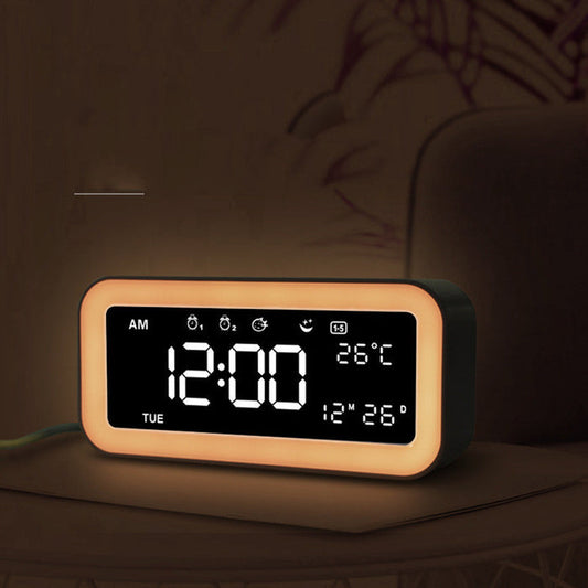 Multifunctional LED Atmosphere Alarm Clock