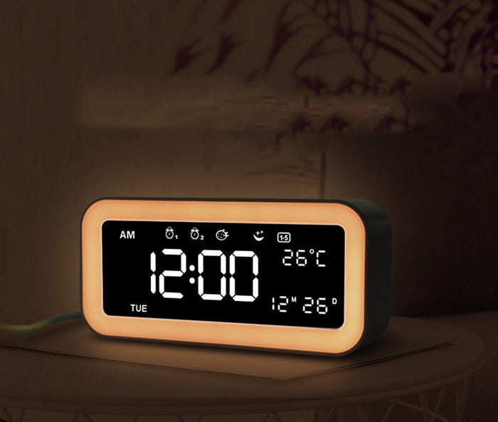 Multifunctional LED Atmosphere Alarm Clock