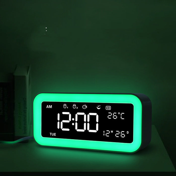 Multifunctional LED Atmosphere Alarm Clock