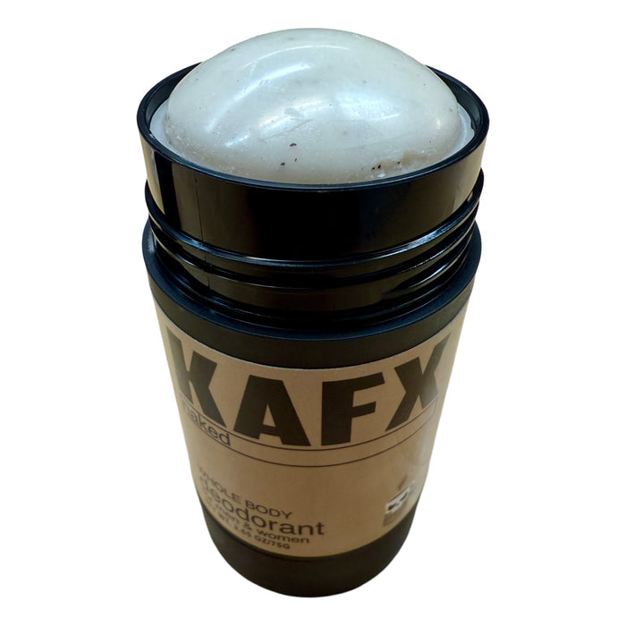 Naked (Unscented) Coffee-Infused Natural Deodorant – Fragrance-Free & Effective