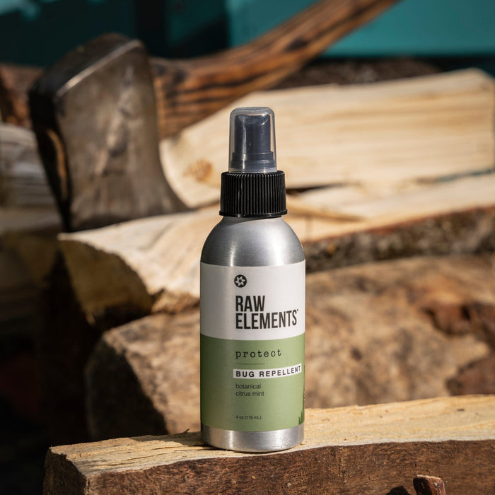Raw Elements Natural Bug Repellent Spray - 2 Pack (4oz each)