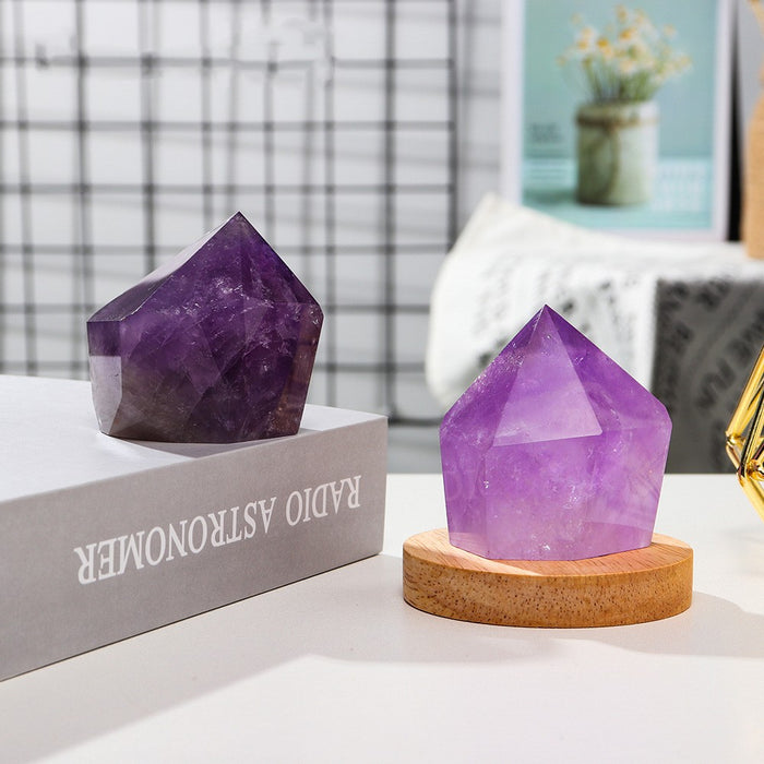Natural Crystal Cake Tower Night Light 🇨🇳