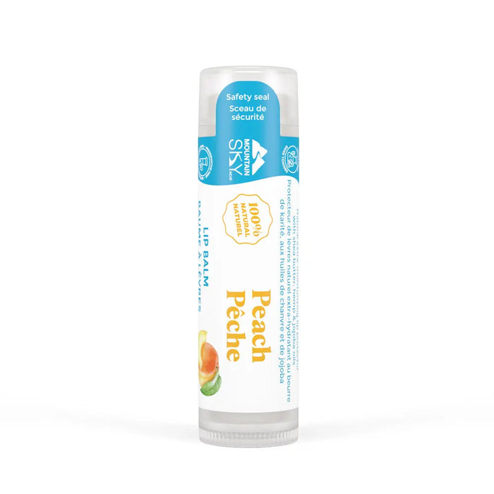 Natural Peach Lip Balm