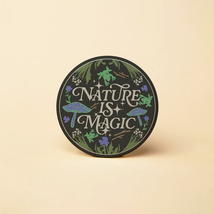 Nature is Magic Button