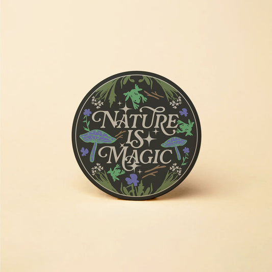 Nature is Magic Button