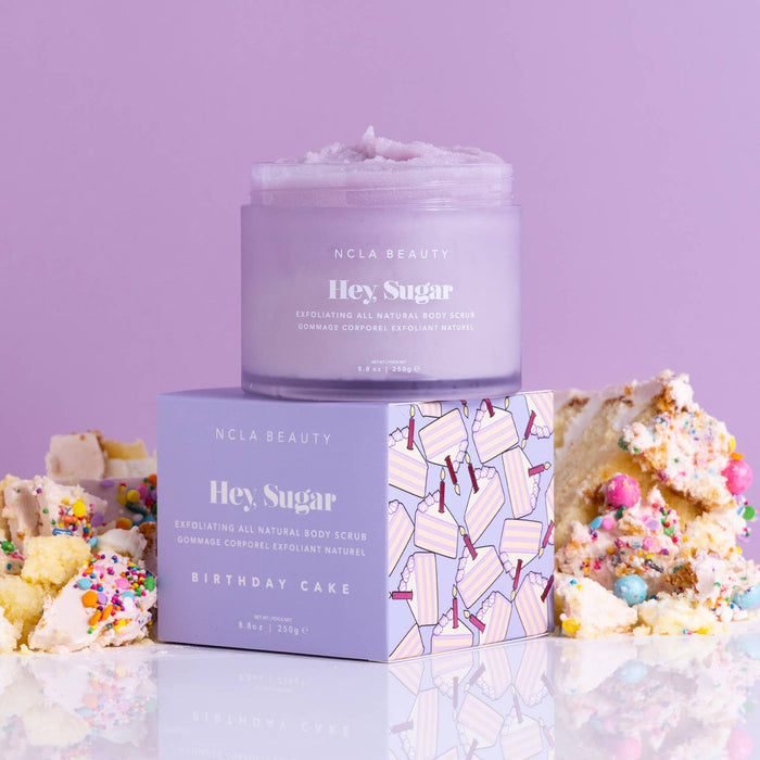 NCLA Body Scrub 8.5oz-Birthday Cake