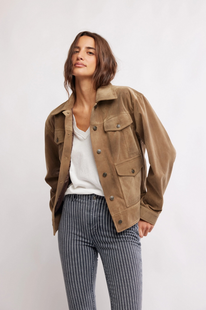 Night Ranch Vegan Jacket - Antique Bronze