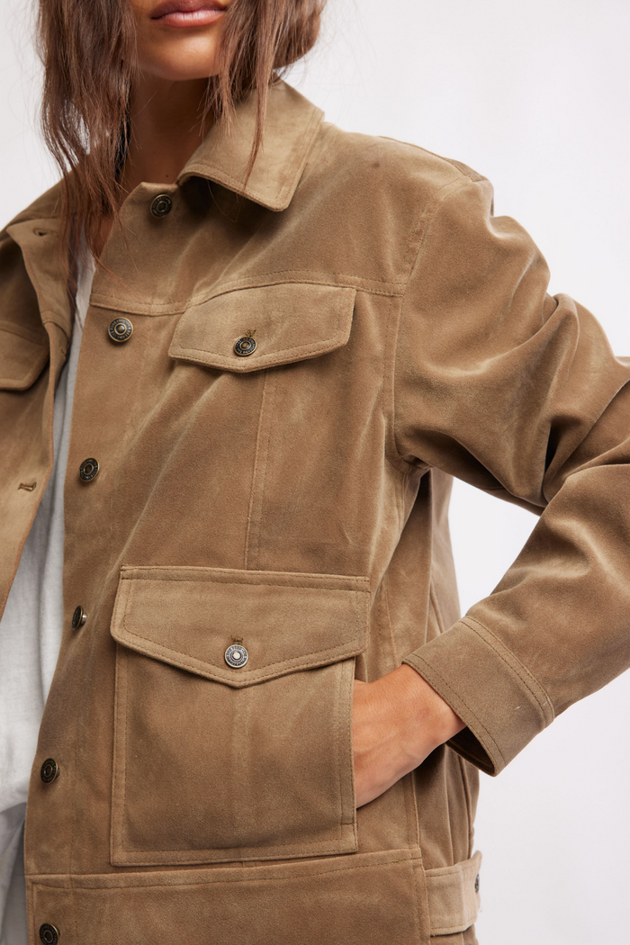 Night Ranch Vegan Jacket - Antique Bronze