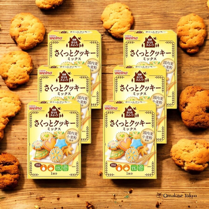 Nissin Welna Crunchy Cookie Mix 6 Boxes