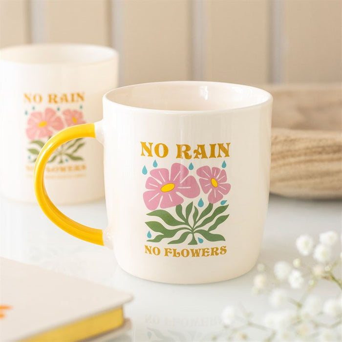 No Rain, No Flowers Mug 🇬🇧