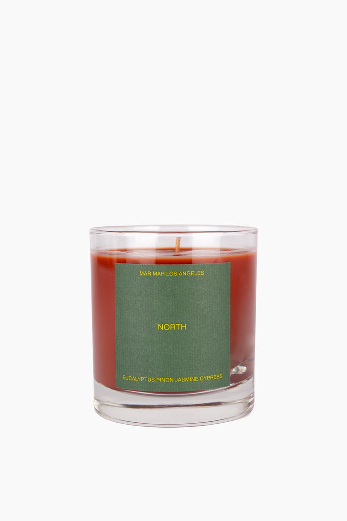 North Candle | Eucalyptus Pinon Jasmine Cypress