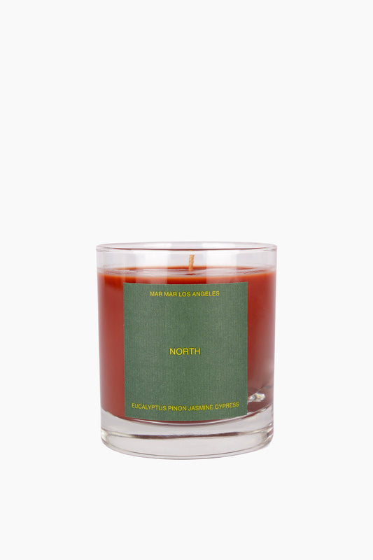 North Candle | Eucalyptus Pinon Jasmine Cypress