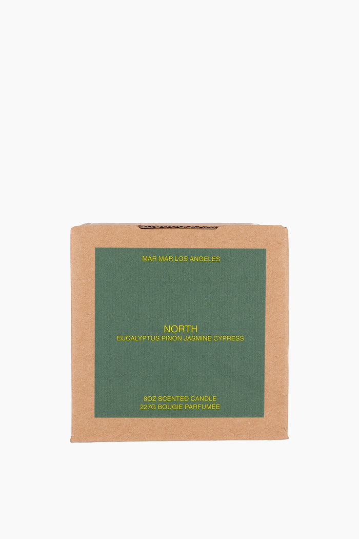 North Candle | Eucalyptus Pinon Jasmine Cypress