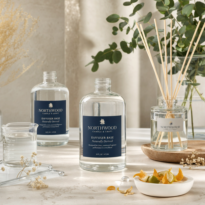 95% Natural and Clean Reed 
Diffuser Base