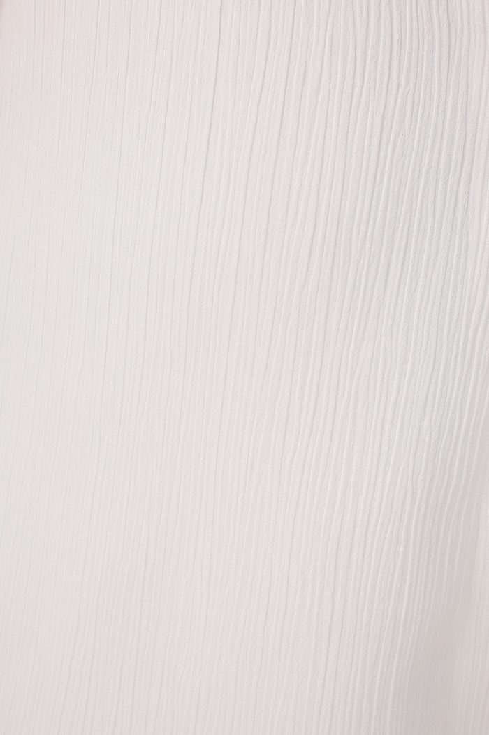 Off-White Pleated Satin Mini Dress_7