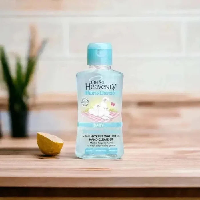 Oh So Heavenly Mum & Cherub Baby 3-in-1 waterless hand cleanser gel 90ml for safe baby care