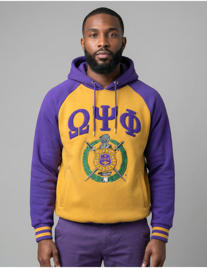 Omega Two-Tone Pullover Hoodie