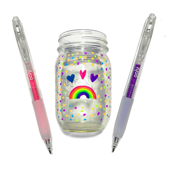 Ooly Jelly Gloss Neon Multi-Surface Deco Gel Pens