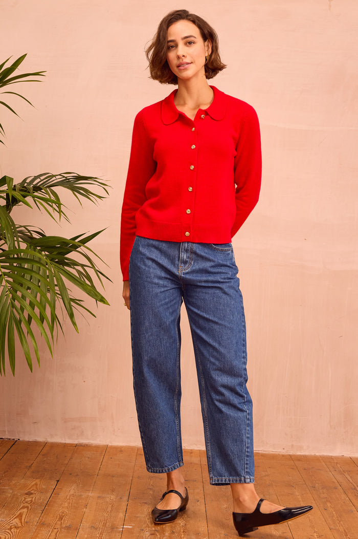 Organic Cotton Barrel Jean | Mid Wash - Aspiga