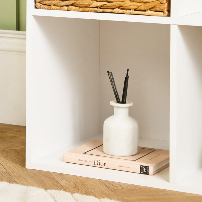 Oslo 6 Cube Storage Unit - White 🇬🇧