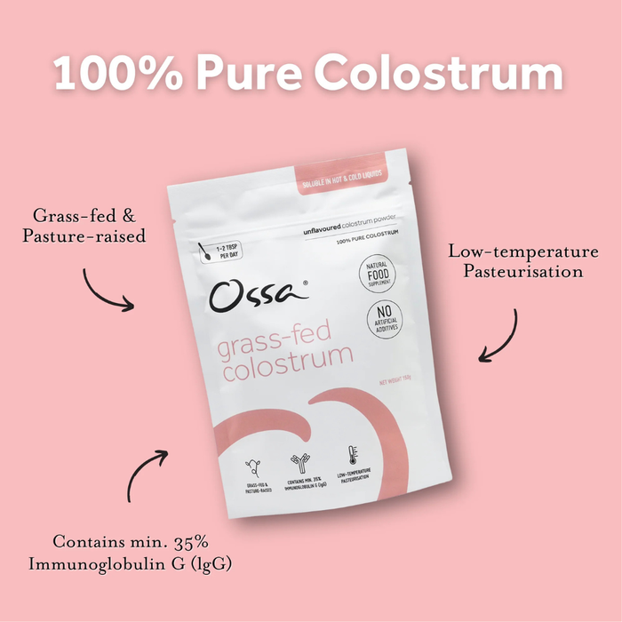 OSSA Grass Fed Colostrum Powder 150g