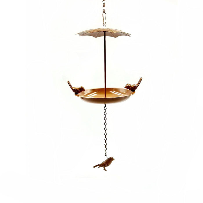 Outdoor Metal Bird House Metal Iron Art Metal Feeder Garden Tub Hummingbird Feeder 🇨🇳