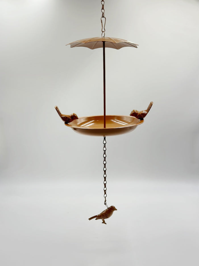 Outdoor Metal Bird House Metal Iron Art Metal Feeder Garden Tub Hummingbird Feeder 🇨🇳