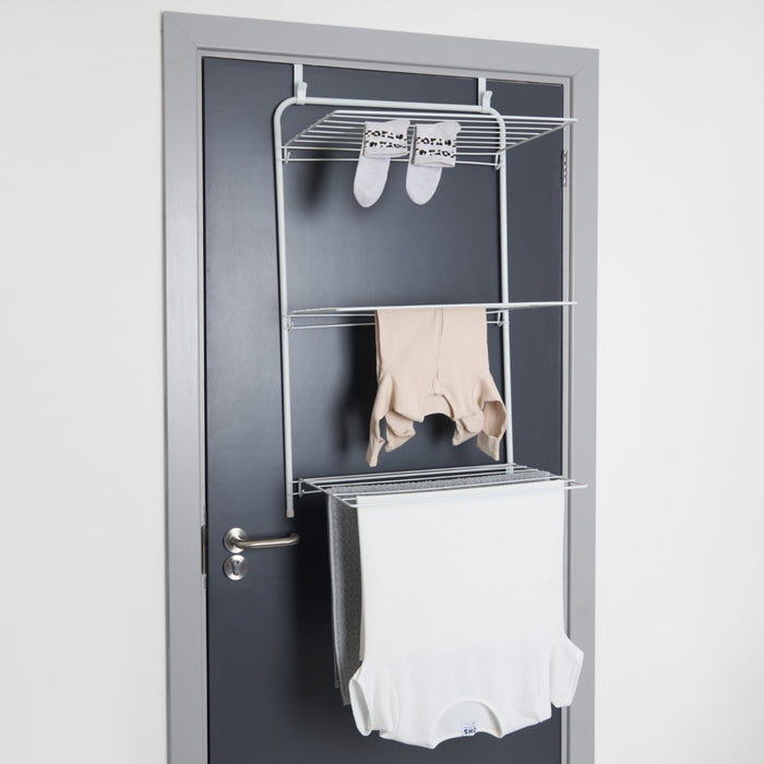 Over The Door Tiered Foldable Drying Rack - White 🇬🇧