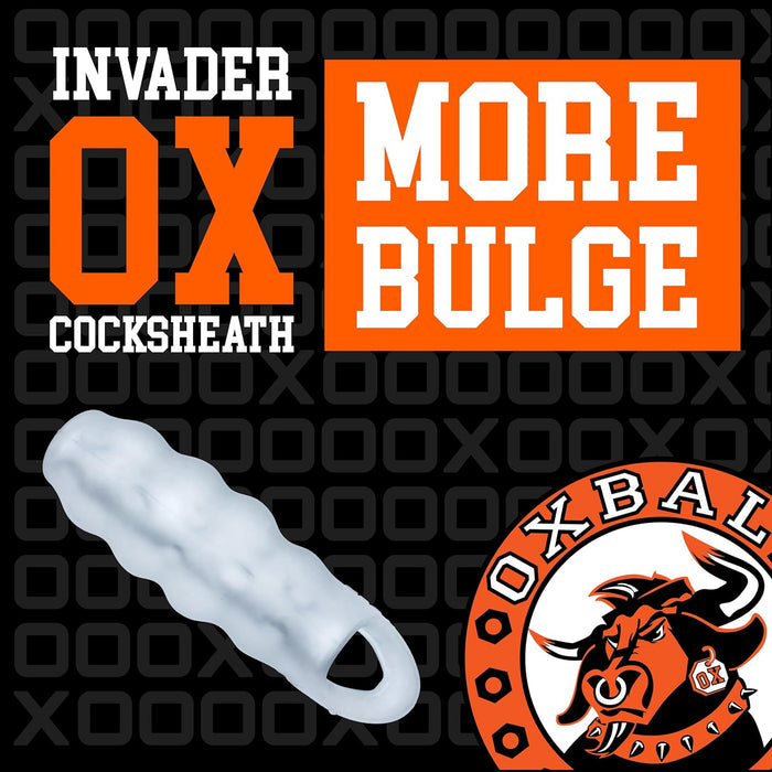 Oxballs INVADER humpity open-end velvety plus+SILICONE rubbery cocksheath